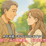 熟年再婚で幸せになれますか？お悩みを占いで相談してみた体験談。【60代女性/恋愛運】