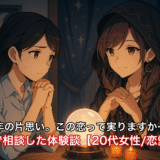 長年の片思い。この恋って実りますか…と占いで相談した体験談【20代女性/恋愛運】