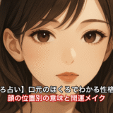 【ほくろ占い】口元のほくろでわかる性格や運勢｜顔の位置別の意味と開運メイク