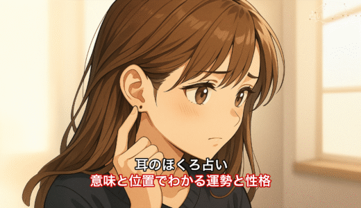 耳のほくろ占い｜意味と位置でわかる運勢と性格