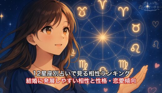 12星座別占いで見る相性ランキング｜結婚に発展しやすい相性と性格・恋愛傾向