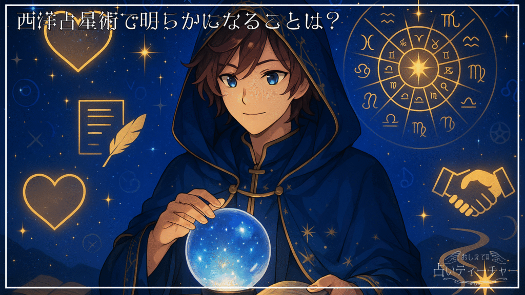 西洋占星術で明らかになることは？