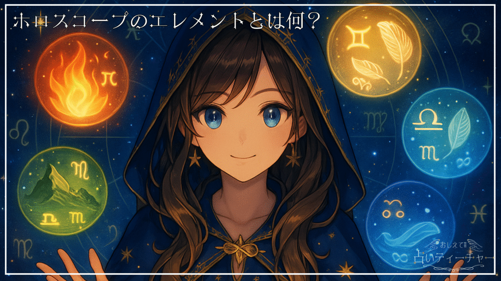ホロスコープのエレメントとは何？