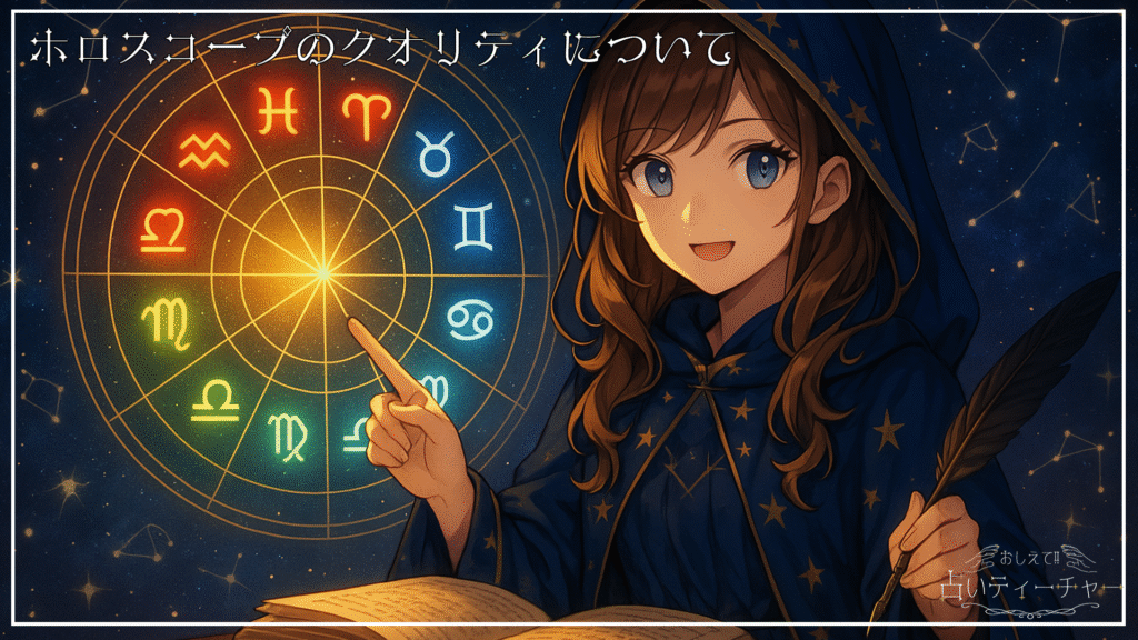ホロスコープのクオリティについて