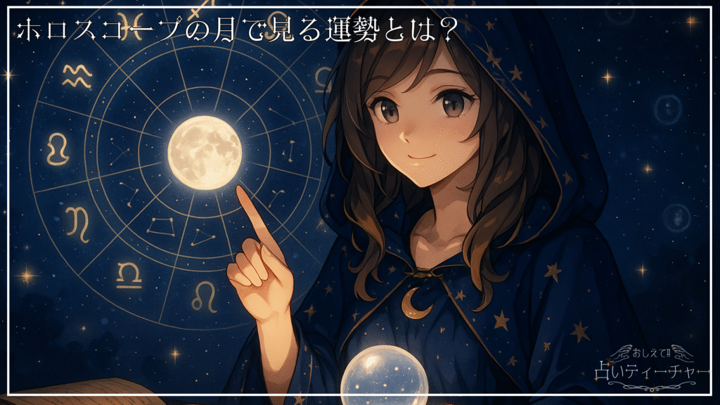 ホロスコープの月で見る運勢とは？