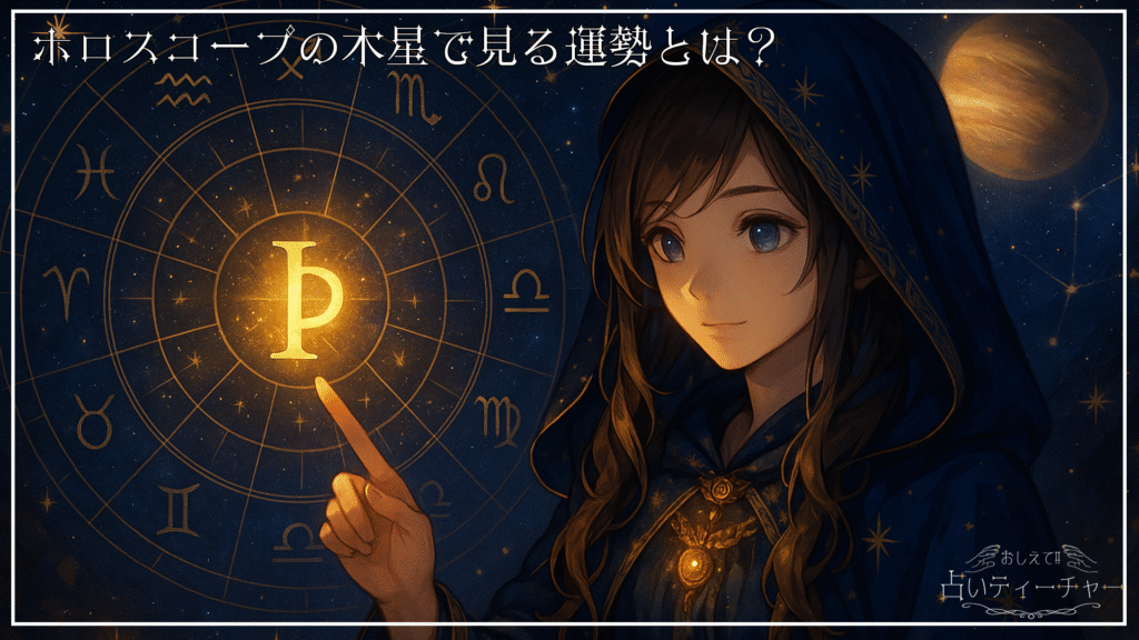 ホロスコープの木星で見る運勢とは？