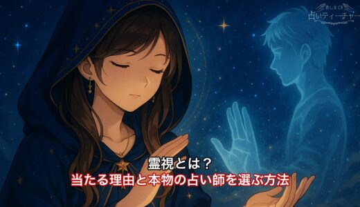 霊視とは？当たる理由と本物の占い師を選ぶ方法